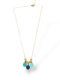 Image 2 of Collier pastilles - exotica blue