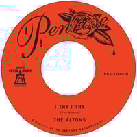 Image 2 of The Altons - Love You Like That b/w I Try I Try