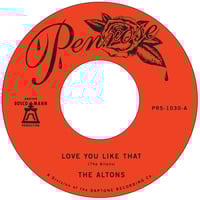 Image 1 of The Altons - Love You Like That b/w I Try I Try