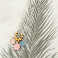 Image 1 of Collier pastilles - sunset pastel
