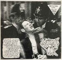 Image 1 of Chaos UK  ''Short Sharp Shock'' lp