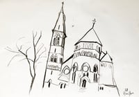 Image 2 of Oran Mor - Charcoal on Paper 