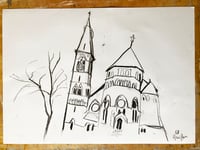 Image 3 of Oran Mor - Charcoal on Paper 