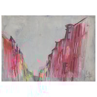 Image 1 of Gardner Street - Pigment and Acrylic Paint on Card 