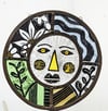 Make a Painted Stained Glass Roundel Sunday Aug 3rd 2025 10-1pm