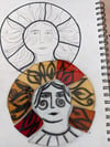 Make a Painted Stained Glass Roundel Sunday Aug 3rd 2025 10-1pm
