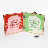 Image 3 of The Song Of Achilles | Wooden Hinge Charm