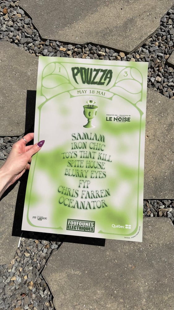 Image de Pouzza 13 Art Prints ( Limité a 5 / Limited to 5 ) : Samiam, Iron Chic, etc...