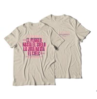 Camiseta Perreo & Jota · Beige