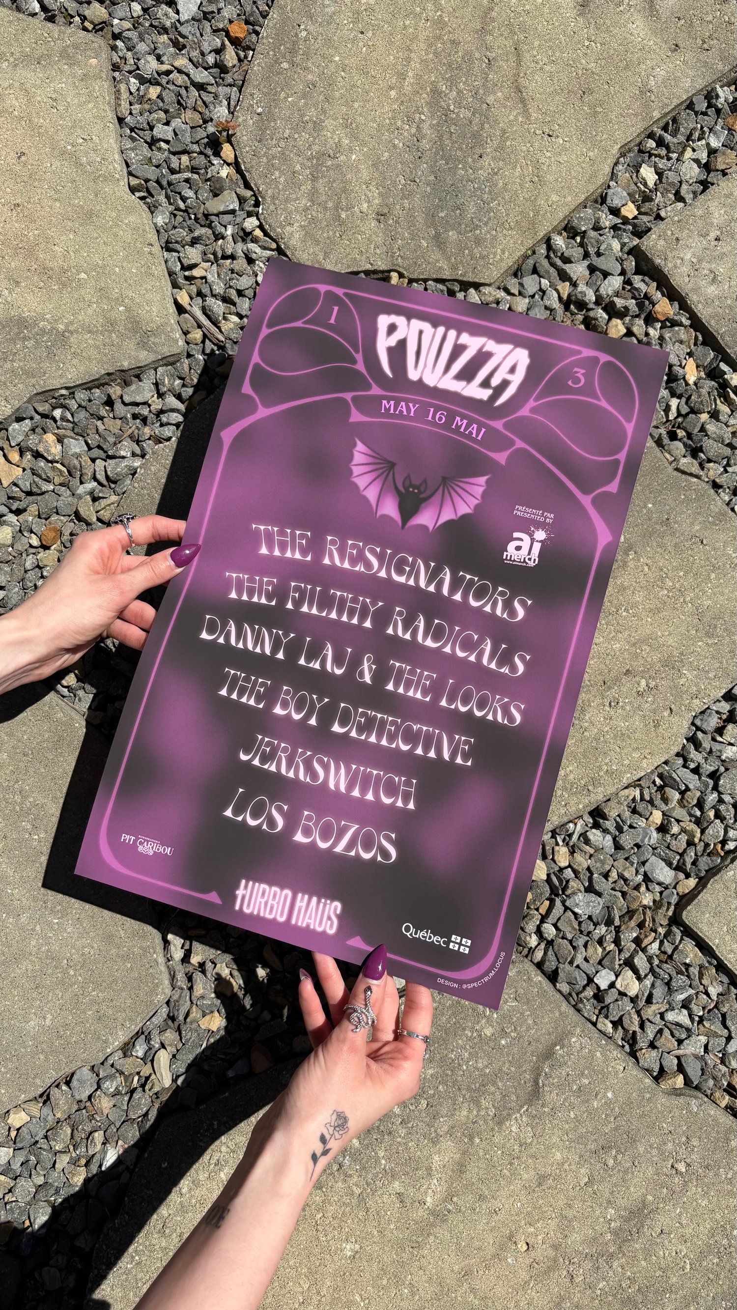 Image de Pouzza 13 Art Prints ( Limité a 5 / Limited to 5 ) The Resignators, The Filthy Radicals, etc...