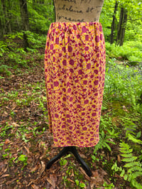 Image 1 of Cotton Sunflower Skirt - Size Large/XL