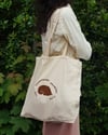 <span style="color: #f4cccc;"> NEW</span> The Gardening Drawing Club - Embroidered Cotton Bag</span>