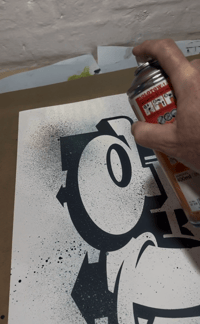 Image 5 of ABCD - Screen Print  hand finished - Edition of 20 - A2 Size