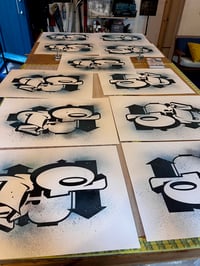 Image 6 of ABCD - Screen Print  hand finished - Edition of 20 - A2 Size