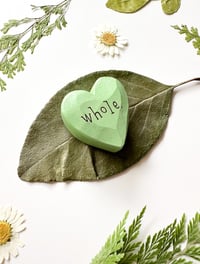 Image 2 of Whole - Mini Wood Burned Heart