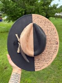 Image 1 of How Do I Love Thee Poem Hat