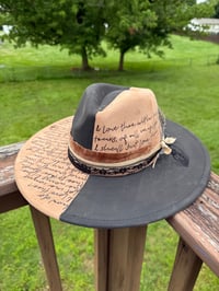 Image 2 of How Do I Love Thee Poem Hat