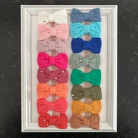 Barrette en gaze de coton 