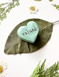 Image 2 of Valued - Mini Wood Burned Heart