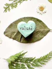 Image 3 of Valued - Mini Wood Burned Heart