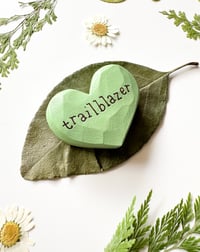 Image 2 of Trailblazer - Mini Wood Burned Heart