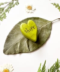 Image 2 of Shift - Mini Wood Burned Heart