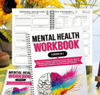 Image 3 of Mental Health Workbook Journal