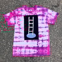 Image 2 of M Magenta Tie-Dye Ladder Top
