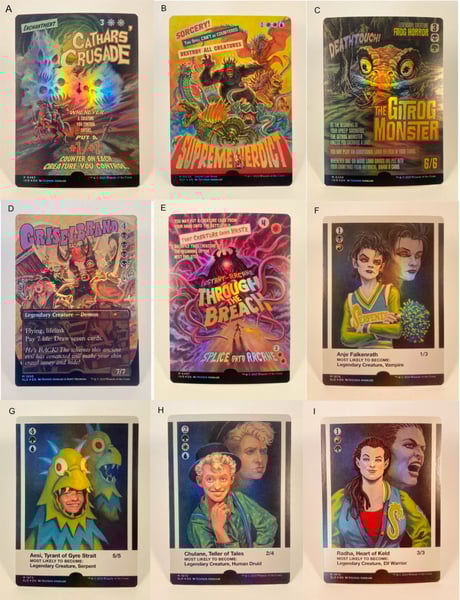 Image of Magic The Gathering Foil Artist Proof Cards