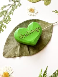 Image 2 of Challenge - Mini Wood Burned Heart