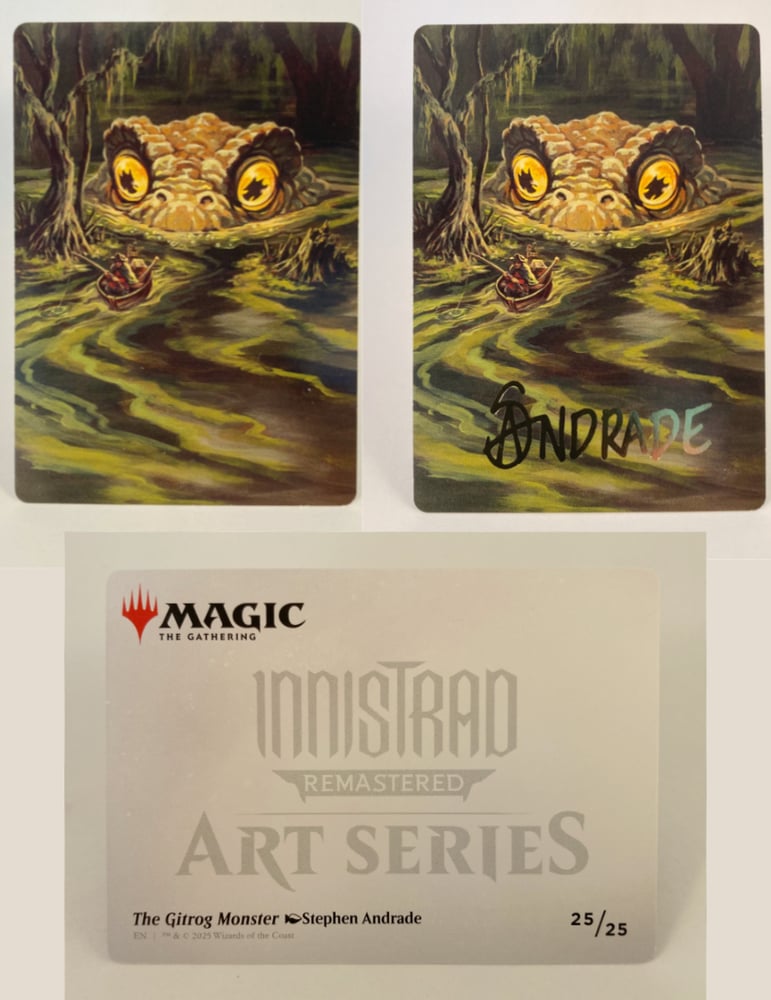 Image of Magic The Gathering Art Series Proof Cards