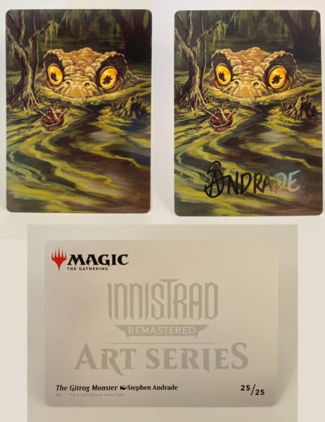 Image of Magic The Gathering Art Series Proof Cards