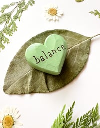 Image 2 of Balance - Mini Wood Burned Heart
