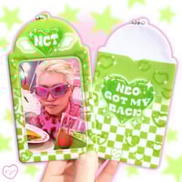 Image 1 of Neo Got My Back Photocard Holder Keychain