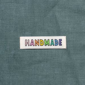 Image of NEW!!  "Handmade" Fabric Labels by Kylie and the Machine