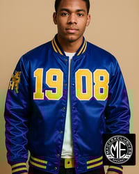 MORRIS COLLEGE SATIN JACKET