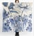 Image of Kinds of blue bird scarf