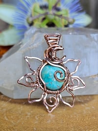 Image 1 of Turquoise Sun and Moon 