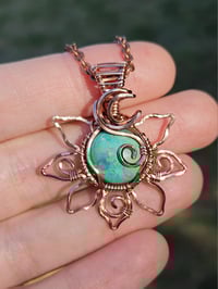 Image 2 of Turquoise Sun and Moon 