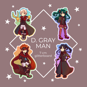 D Gray-Man Charms