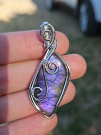 Image 2 of Purple Labradorite 