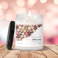 Image 2 of SWEET MOSCATO SCENTED CANDLE