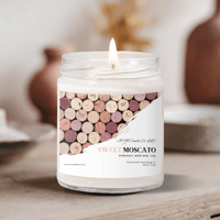 Image 3 of SWEET MOSCATO SCENTED CANDLE