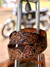 Image 1 of Original Tom Fugle Wild Times Leather Belt