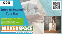 Beginner Sewing: Tote Bag