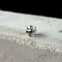 Image 2 of Skull earring
