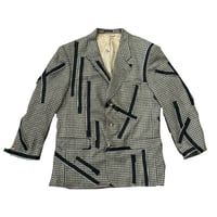 Image 1 of Upcycled Zipper Blazer 