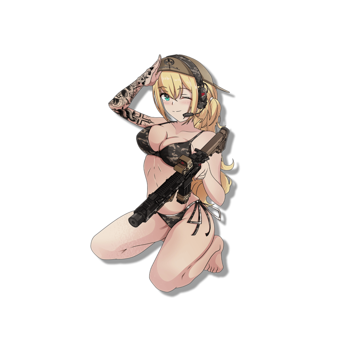 Image of For Anime & Country Sticker (Limited Edition)