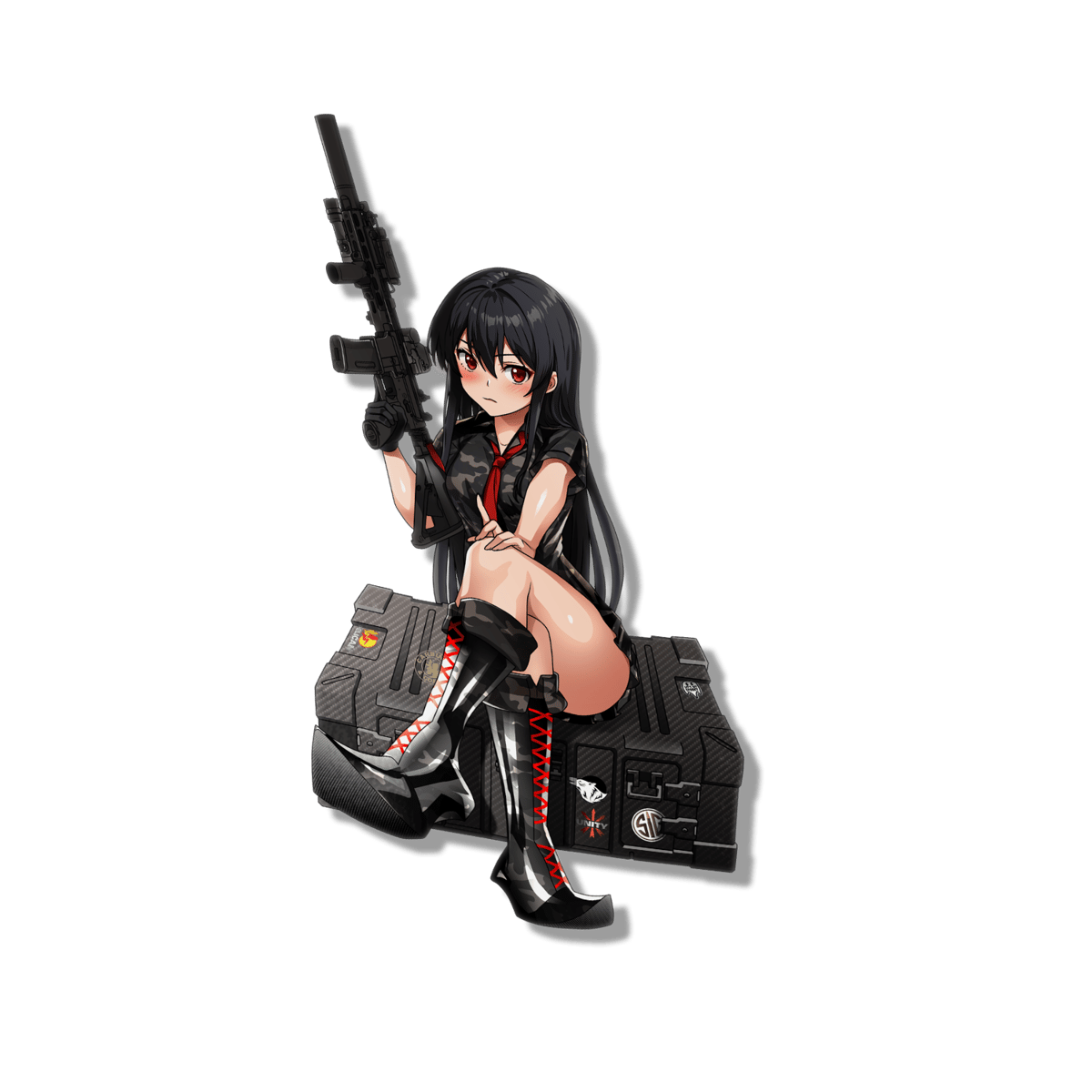 Image of Tactical Akame Sticker (Limited Edition)