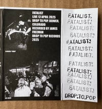 Image 5 of Fatalist Live 2025 Cassette